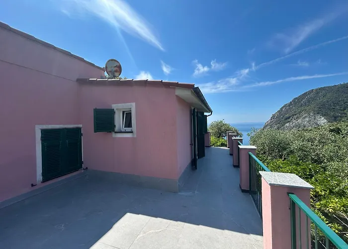 Renata - Amazing Sea View, Garden, Terrrace Апартаменты Монтероссо-аль-Маре